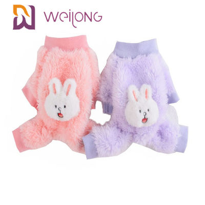 Pijamas bonitos respiráveis do cão de Cat Pet Pajama Poly Soft Sherpa do cão