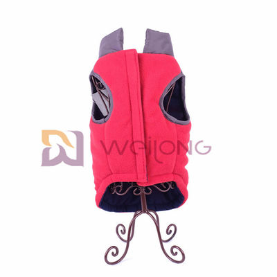 Revestimento Windproof impermeável do cão do zíper do falso do revestimento do animal de estimação do pescoço da tartaruga do velo polar