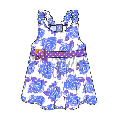 Cópia Havaí Rose Customized Strap Dog Dress de Digitas para o animal de estimação