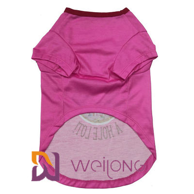 Camisa de borracha 180G personalizado cor do aniversário do cachorrinho da cópia