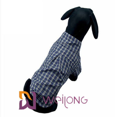 O animal de estimação veste camisas do cão da manta do algodão para os cães médios ISO9001