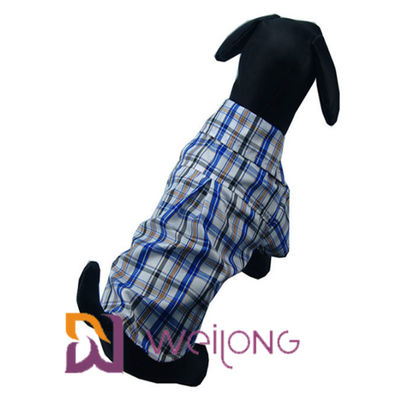 O animal de estimação veste camisas do cão da manta do algodão para os cães médios ISO9001