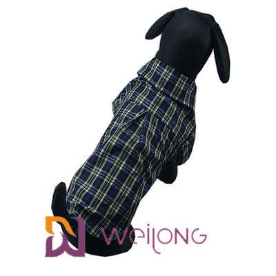 O animal de estimação veste camisas do cão da manta do algodão para os cães médios ISO9001