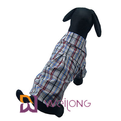 O animal de estimação veste camisas do cão da manta do algodão para os cães médios ISO9001