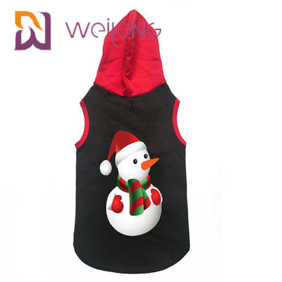 Cão bonito Cat Winter Clothes do Hoodie CVC do animal de estimação do estilo da forma do Natal