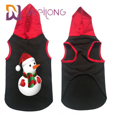Cão bonito Cat Winter Clothes do Hoodie CVC do animal de estimação do estilo da forma do Natal
