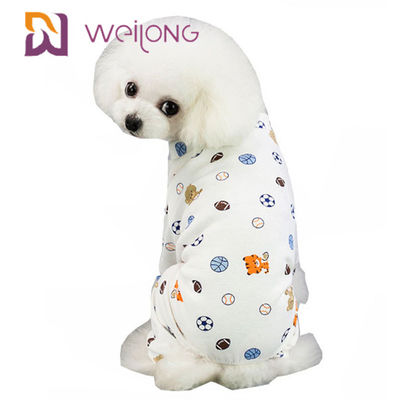 T-shirt completo de Cat Pet Holiday Pajamas Printed do cão da personalização de Kweilong