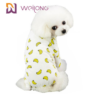 T-shirt completo de Cat Pet Holiday Pajamas Printed do cão da personalização de Kweilong