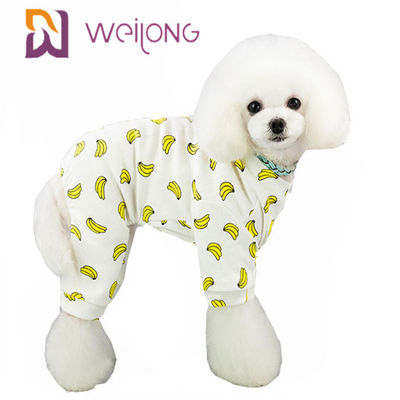 T-shirt completo de Cat Pet Holiday Pajamas Printed do cão da personalização de Kweilong