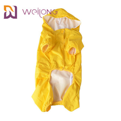 Revestimentos de pouco peso de couro MESH Lining Windproof da capa de chuva do cão amarelo do plutônio