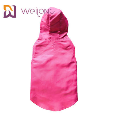 Grande revestimento impermeável do cão com Hood Customizable Velcro Opening