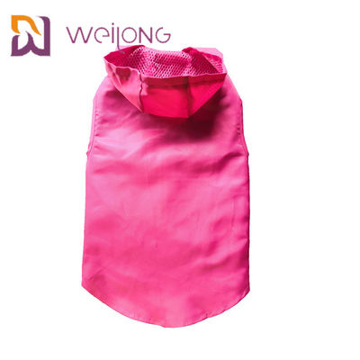 Grande revestimento impermeável do cão com Hood Customizable Velcro Opening
