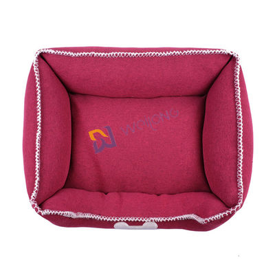 Cama de aquecimento do animal de estimação do gato/auto dos cães com não para deslizar o comprimento inferior de 45-65cm