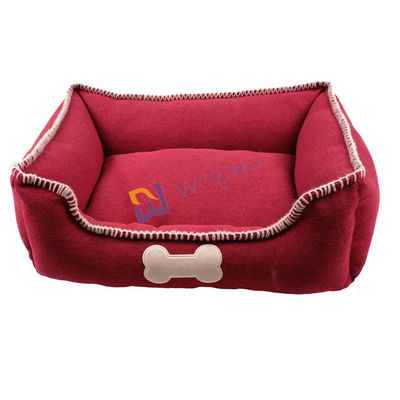 Cama de aquecimento do animal de estimação do gato/auto dos cães com não para deslizar o comprimento inferior de 45-65cm