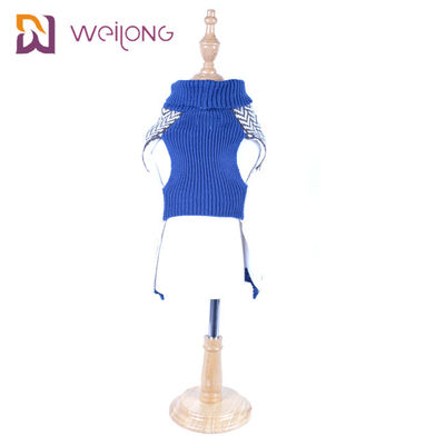 A camiseta clássica Jumper Coat Warm Pet Winter do animal de estimação da malha do cabo veste equipamentos para gatos dos cães