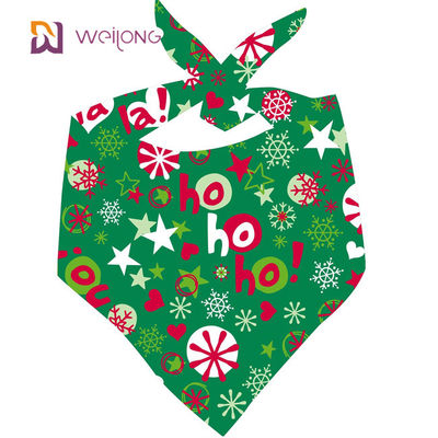 Ajuste ajustável da forma original durável superior do Bandana do Natal do cão da tela