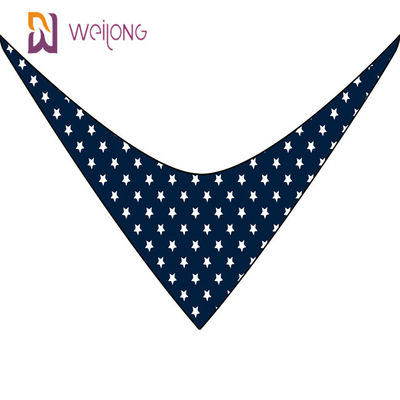 As estrelas duráveis superiores da tela do Bandana apto ajustável original do animal de estimação da forma listram bandanas do cão do desenhista